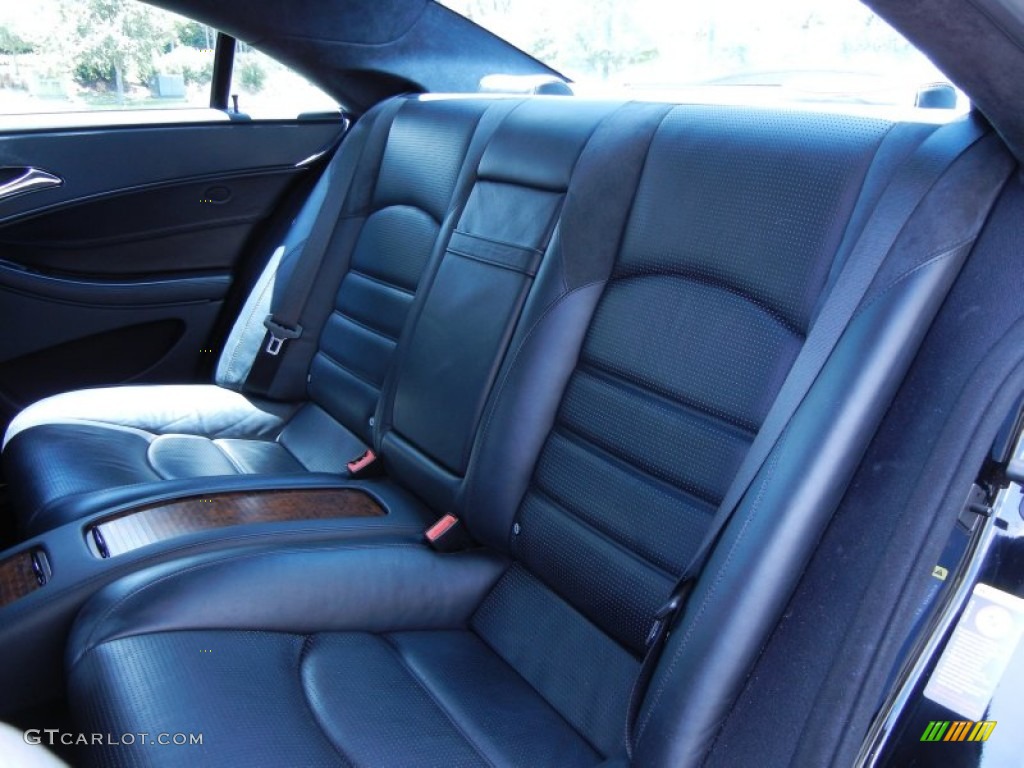 AMG Charcoal Nappa Leather Interior 2006 Mercedes-Benz CLS 55 AMG Photo #52136257