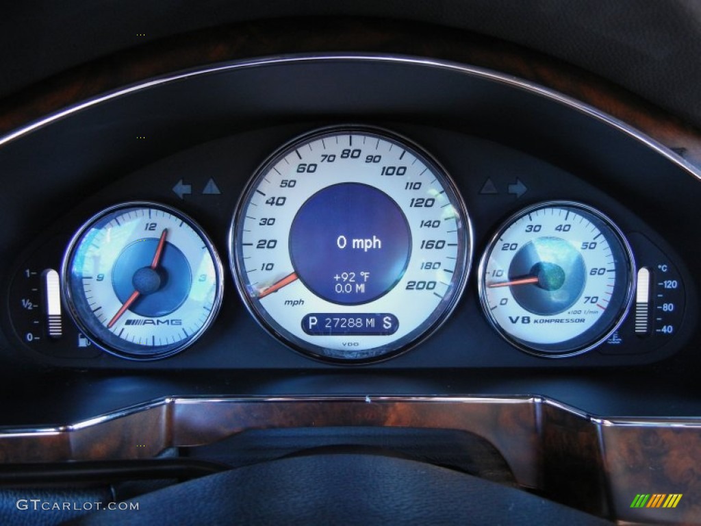 2006 Mercedes-Benz CLS 55 AMG Gauges Photo #52136362