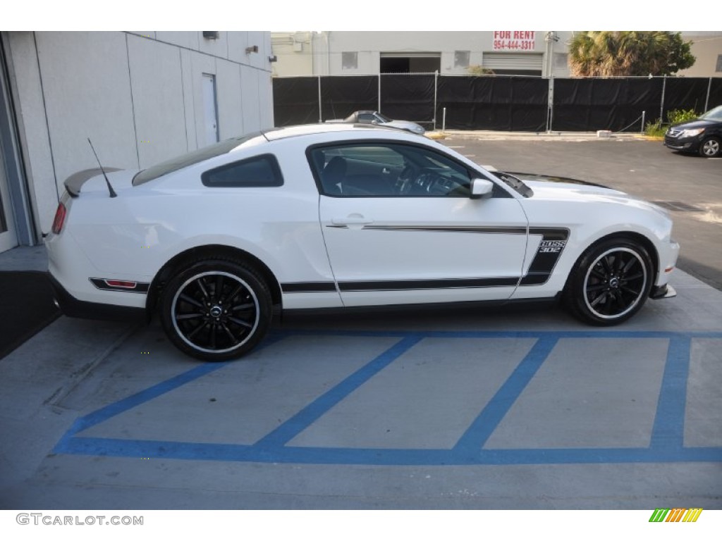 Performance White 2012 Ford Mustang Boss 302 Exterior Photo #52136386