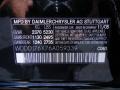  2006 CLS 55 AMG Black Color Code 040