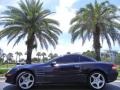 Capri Blue Metallic 2007 Mercedes-Benz SL 550 Roadster Exterior