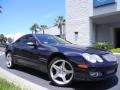 Capri Blue Metallic 2007 Mercedes-Benz SL 550 Roadster Exterior