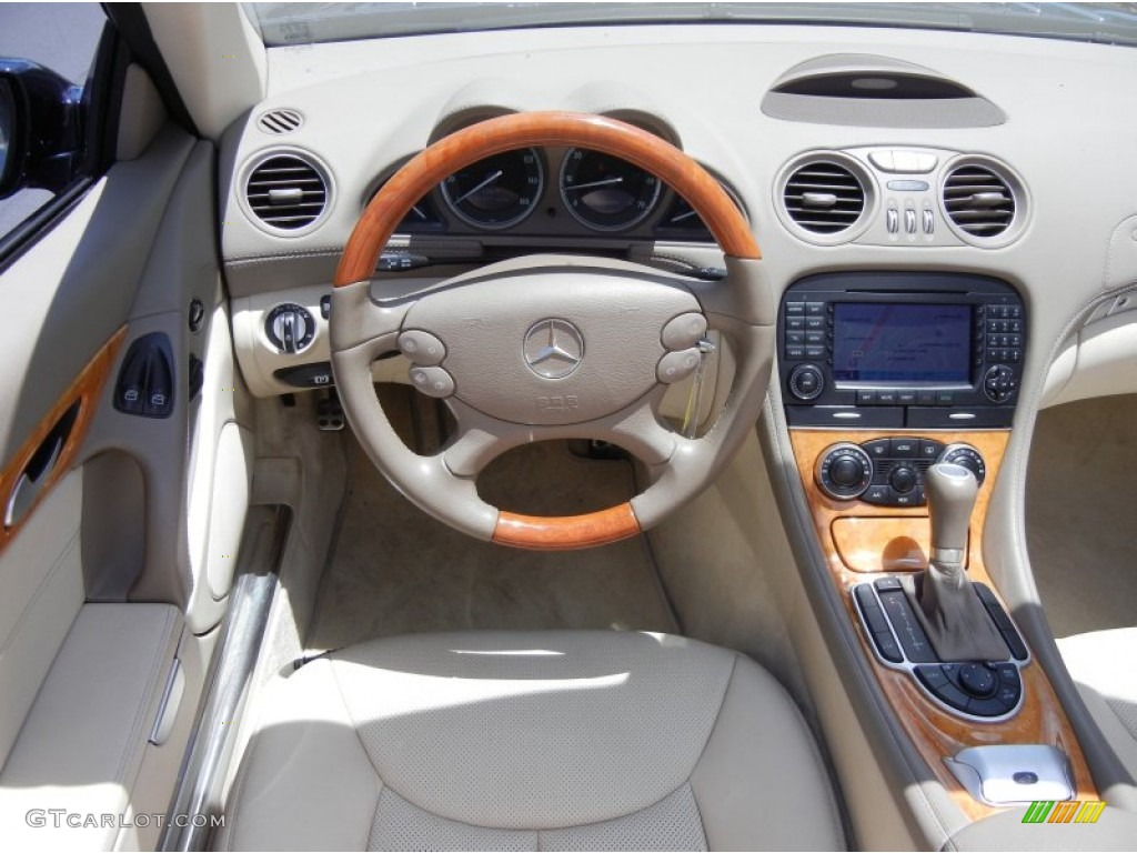 2007 Mercedes-Benz SL 550 Roadster Java Dashboard Photo #52136857
