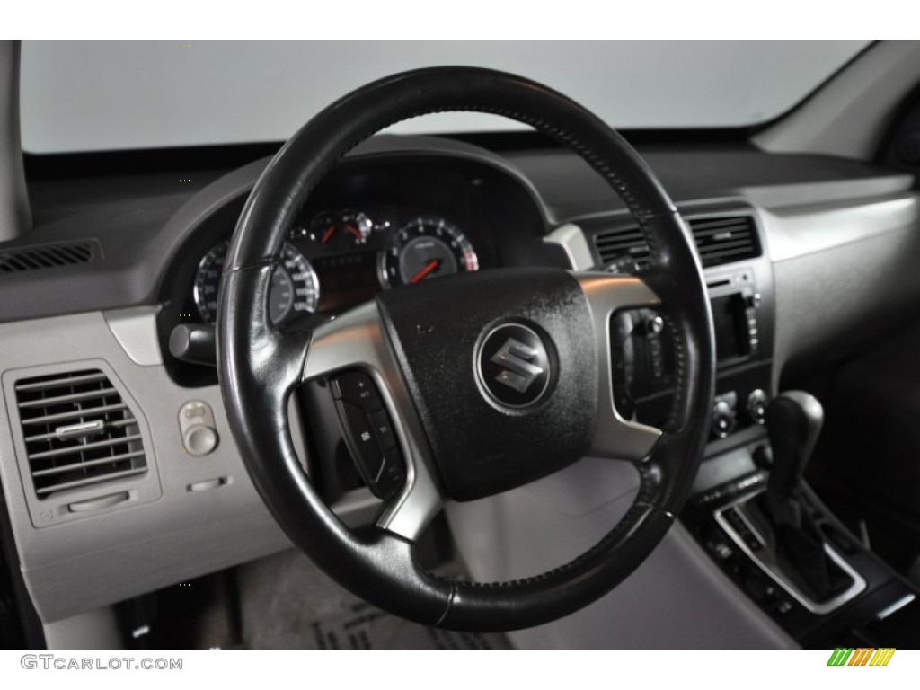 2008 Suzuki XL7 Limited AWD Grey Steering Wheel Photo #52137481