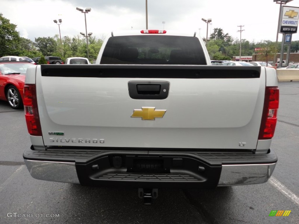 2011 Silverado 1500 LT Crew Cab 4x4 - Sheer Silver Metallic / Ebony photo #6
