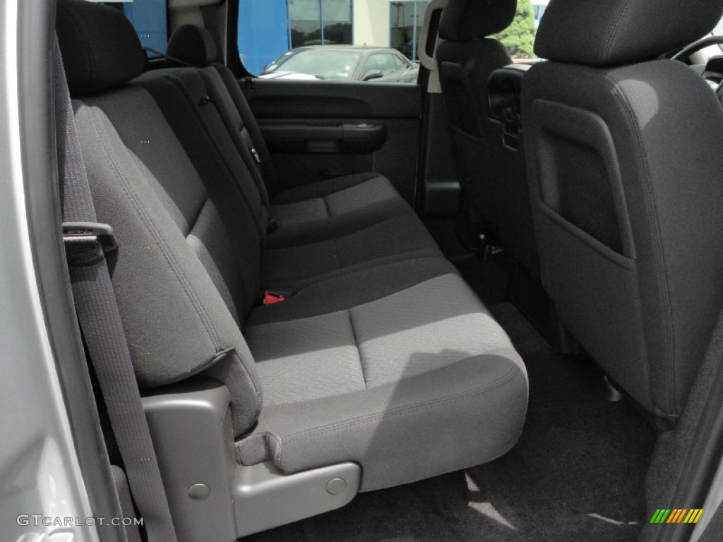 2011 Silverado 1500 LT Crew Cab 4x4 - Sheer Silver Metallic / Ebony photo #15