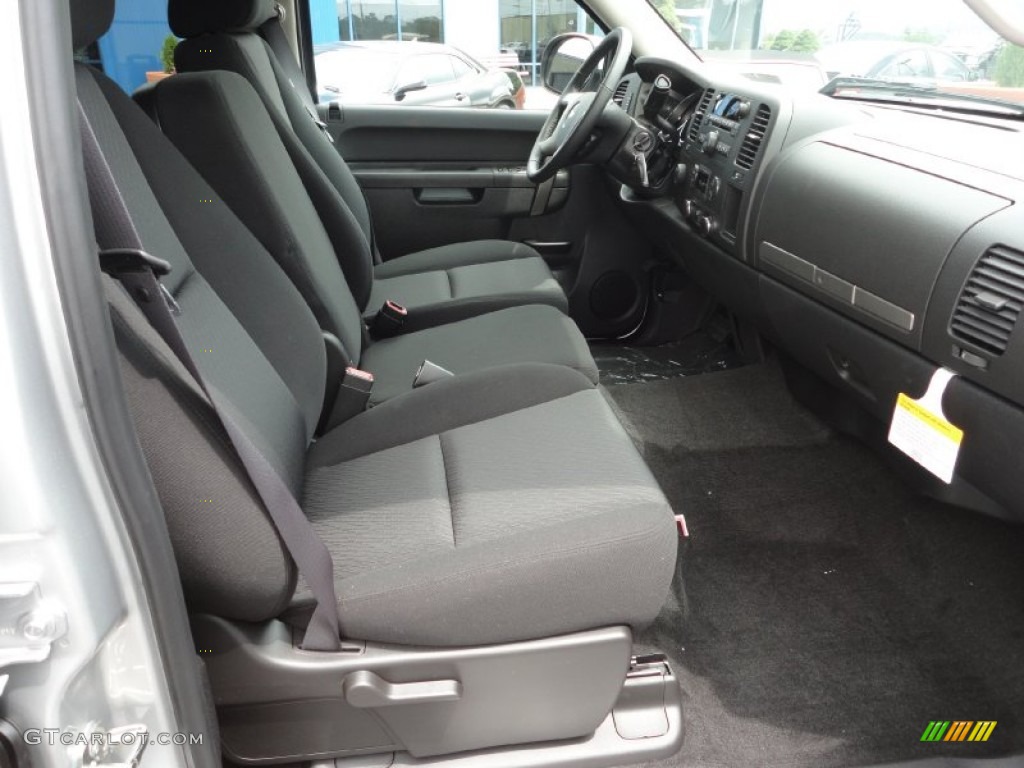 2011 Silverado 1500 LT Crew Cab 4x4 - Sheer Silver Metallic / Ebony photo #16