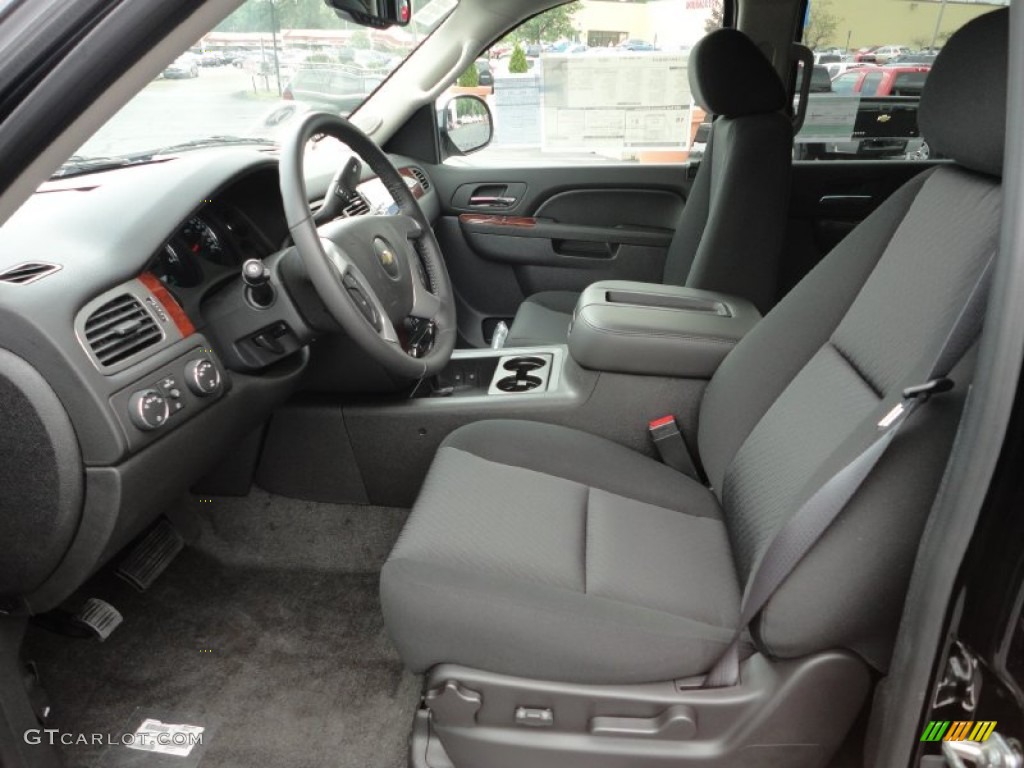 Ebony Interior 2011 Chevrolet Tahoe LS 4x4 Photo #52137871