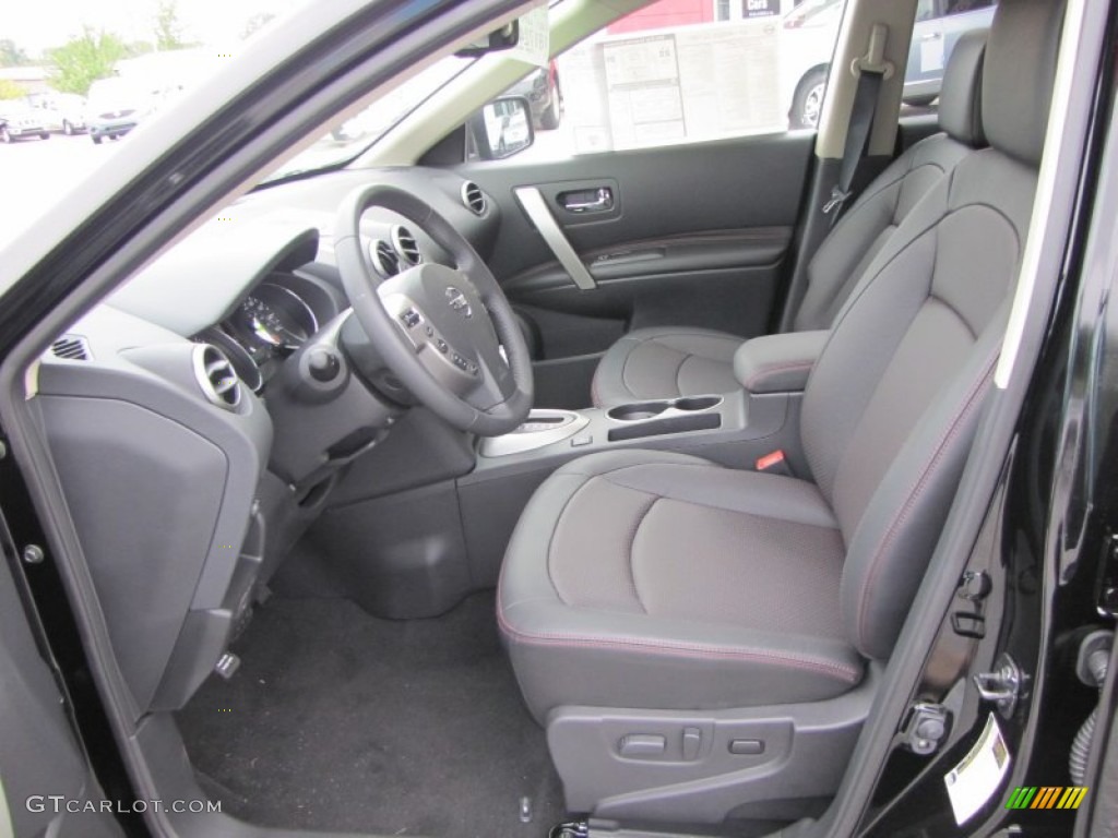 2011 Rogue SL - Wicked Black / Black photo #9