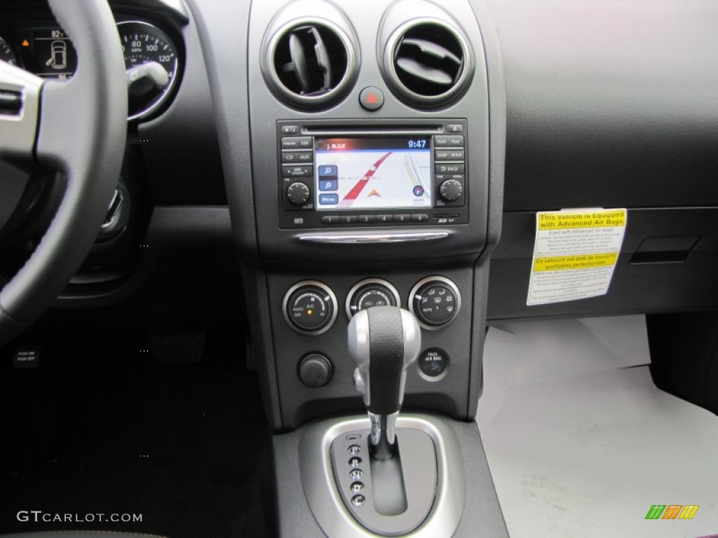 2011 Rogue SL - Wicked Black / Black photo #11