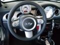 Panther Black 2008 Mini Cooper S Convertible Steering Wheel