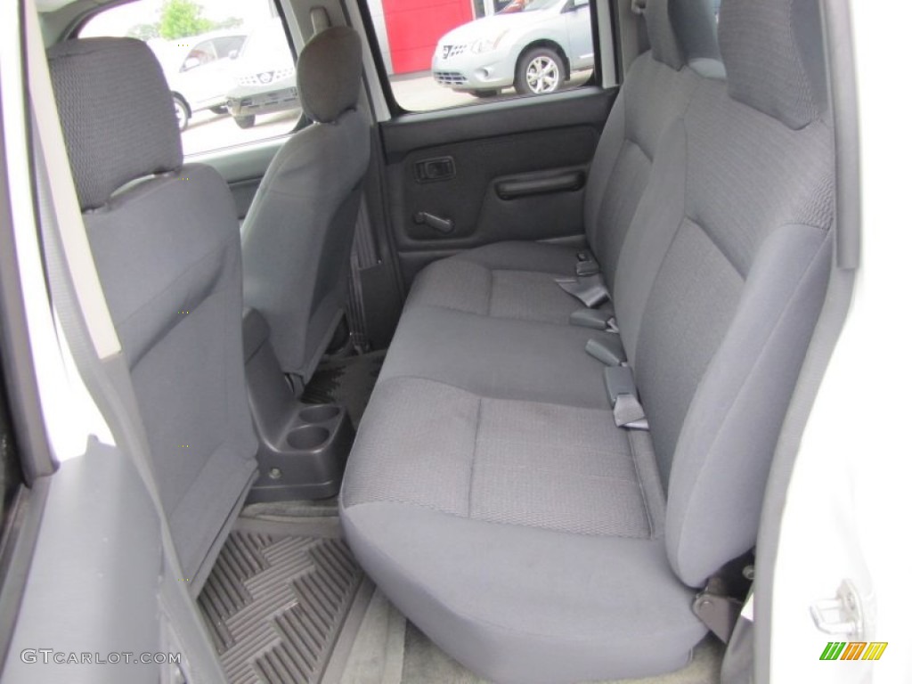 Gray Interior 2001 Nissan Frontier XE V6 Crew Cab Photo #52138954