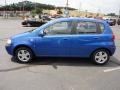 2007 Bright Blue Chevrolet Aveo 5 LS Hatchback  photo #4