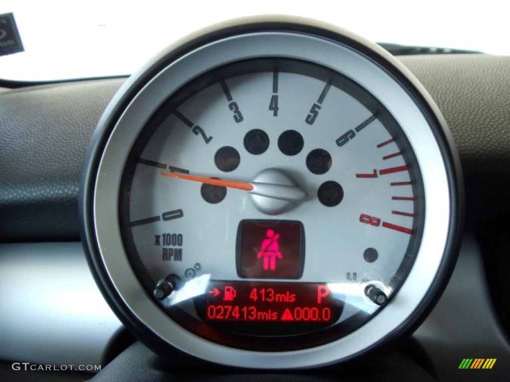 2009 Cooper Hardtop - British Racing Green Metallic / Black/Grey photo #11