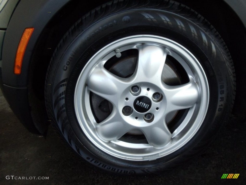 2009 Cooper Hardtop - British Racing Green Metallic / Black/Grey photo #23