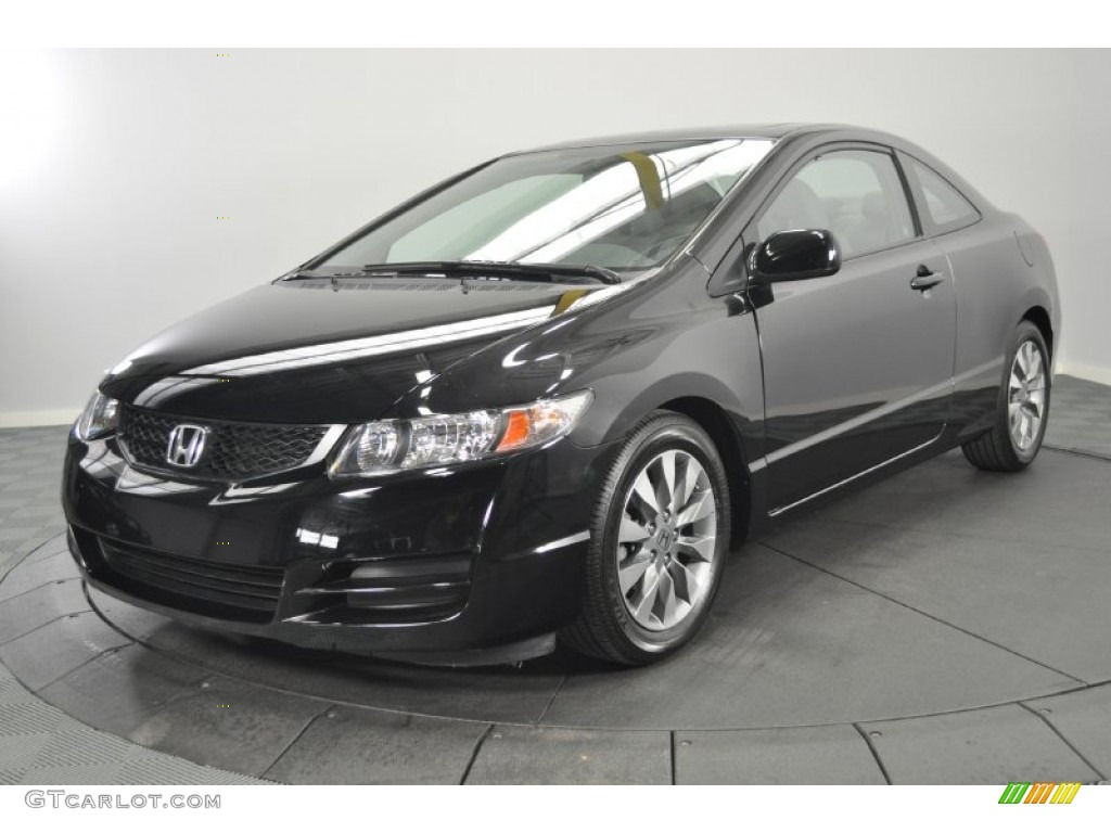 Crystal Black Pearl Honda Civic