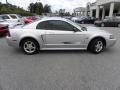 Silver Metallic 2004 Ford Mustang V6 Coupe Exterior