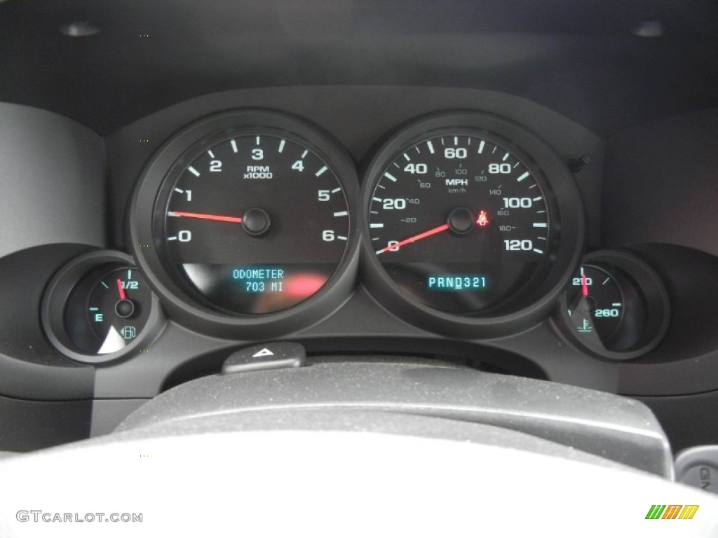 2011 GMC Sierra 1500 SL Extended Cab Gauges Photos