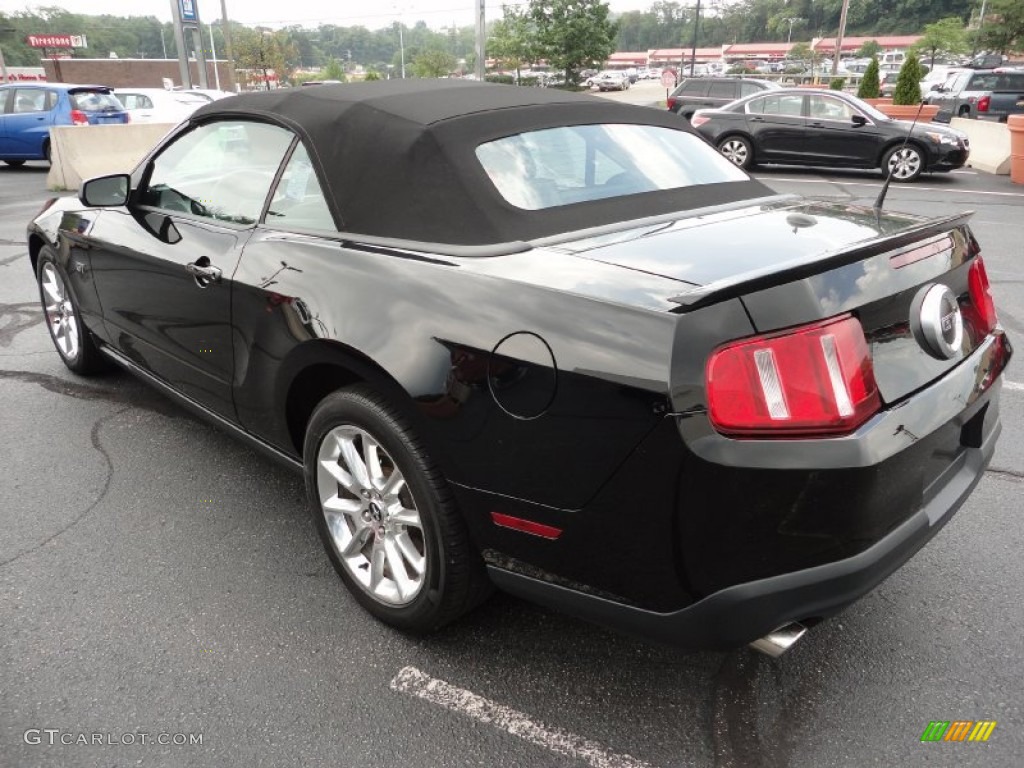 Black 2010 Ford Mustang GT Premium Convertible Exterior Photo #52140640