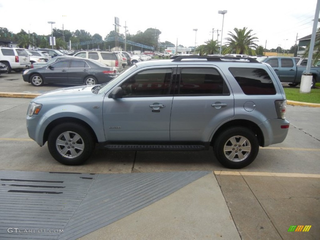 Light Ice Blue Metallic 2008 Mercury Mariner I4 Exterior Photo #52140649