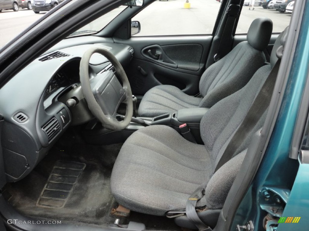 Graphite Interior 1999 Chevrolet Cavalier Sedan Photo #52140997
