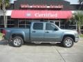 2008 Stealth Gray Metallic GMC Sierra 1500 SLE Crew Cab 4x4  photo #1