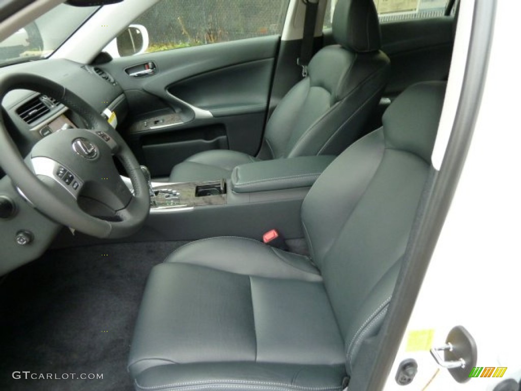 Black Interior 2011 Lexus IS 250 AWD Photo #52141863