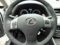 Black 2011 Lexus IS 250 AWD Steering Wheel