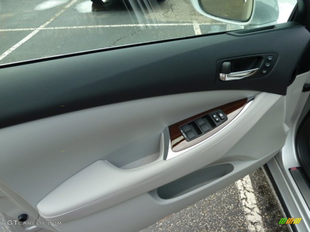 2011 Lexus ES 350 Light Gray Door Panel Photo #52142218