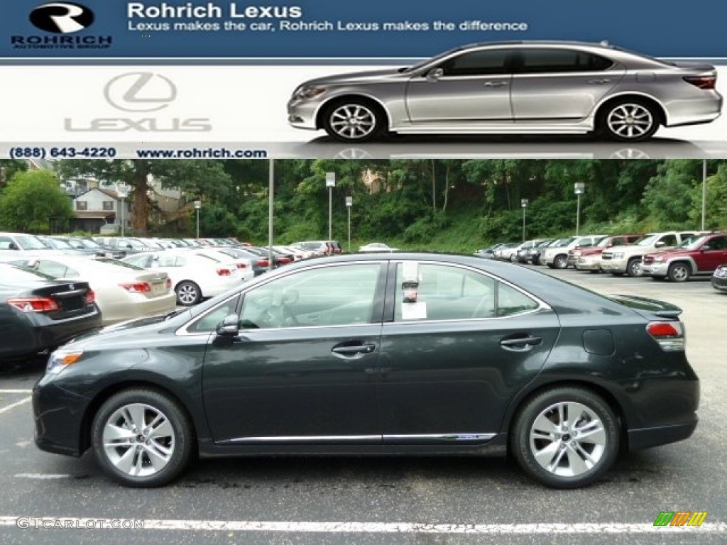 2011 HS 250h Hybrid Premium - Smoky Granite Mica / Water Gray photo #1