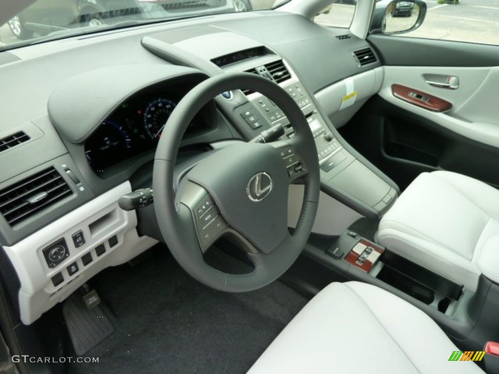 Water Gray Interior 2011 Lexus HS 250h Hybrid Premium Photo #52142815