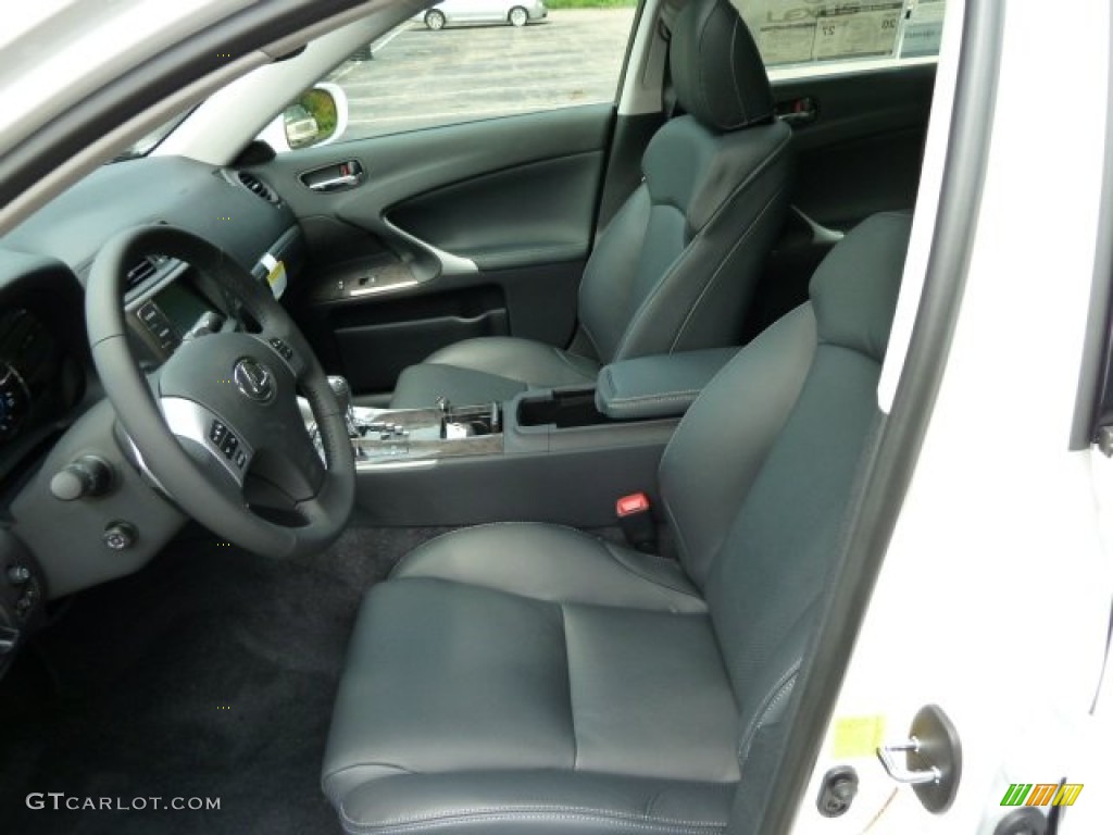 Black Interior 2011 Lexus IS 250 AWD Photo #52143313