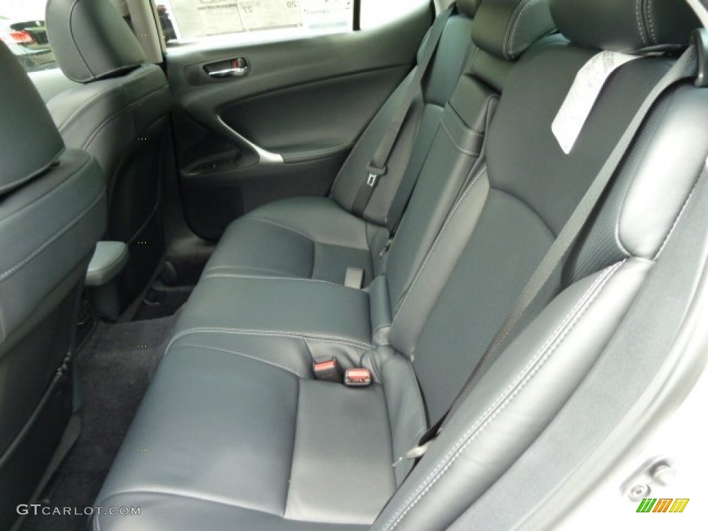 Black Interior 2011 Lexus IS 250 AWD Photo #52143328