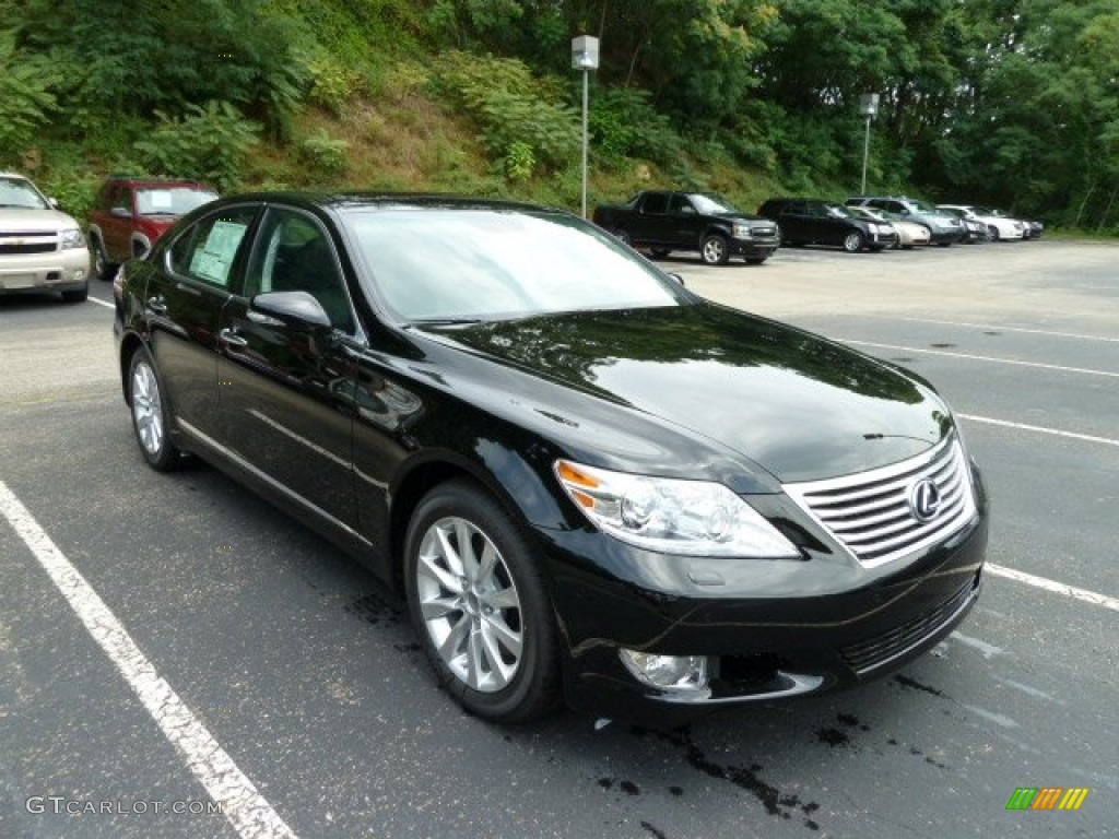 Obsidian Black 2011 Lexus LS 460 AWD Exterior Photo #52143925