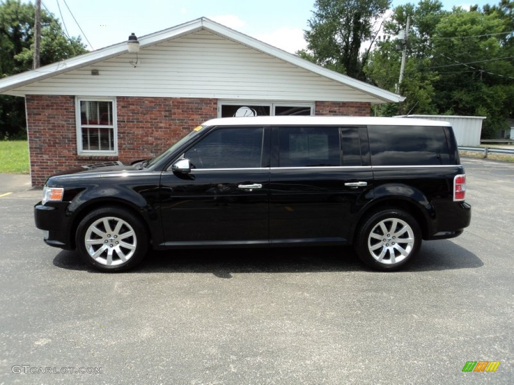 2009 Flex Limited AWD - Black / Charcoal Black photo #1