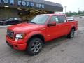 2011 Race Red Ford F150 FX4 SuperCrew 4x4  photo #8