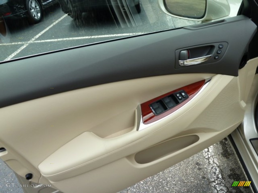 2011 Lexus ES 350 Parchment Door Panel Photo #52144567