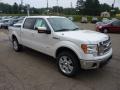 White Platinum Metallic Tri-Coat - F150 Lariat SuperCrew 4x4 Photo No. 6