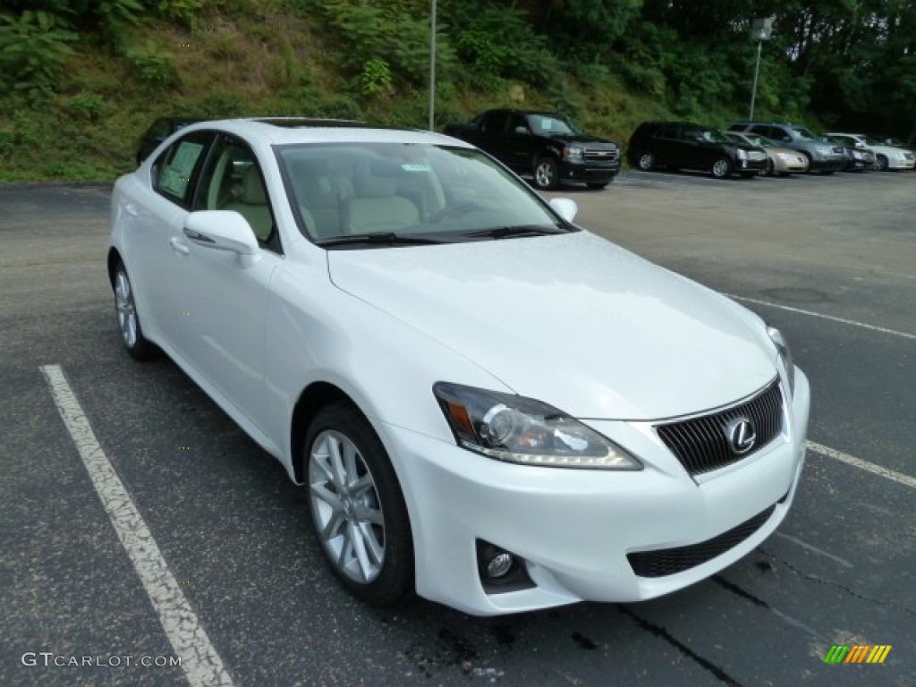 Starfire White Pearl 2011 Lexus IS 250 AWD Exterior Photo #52144723