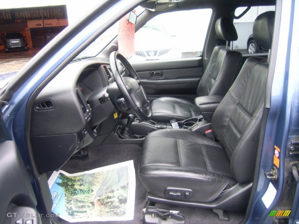 2001 Pathfinder SE 4x4 - Bayshore Blue Metallic / Charcoal photo #6