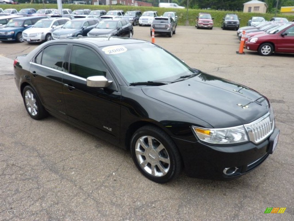 2008 MKZ AWD Sedan - Black / Light Stone photo #6