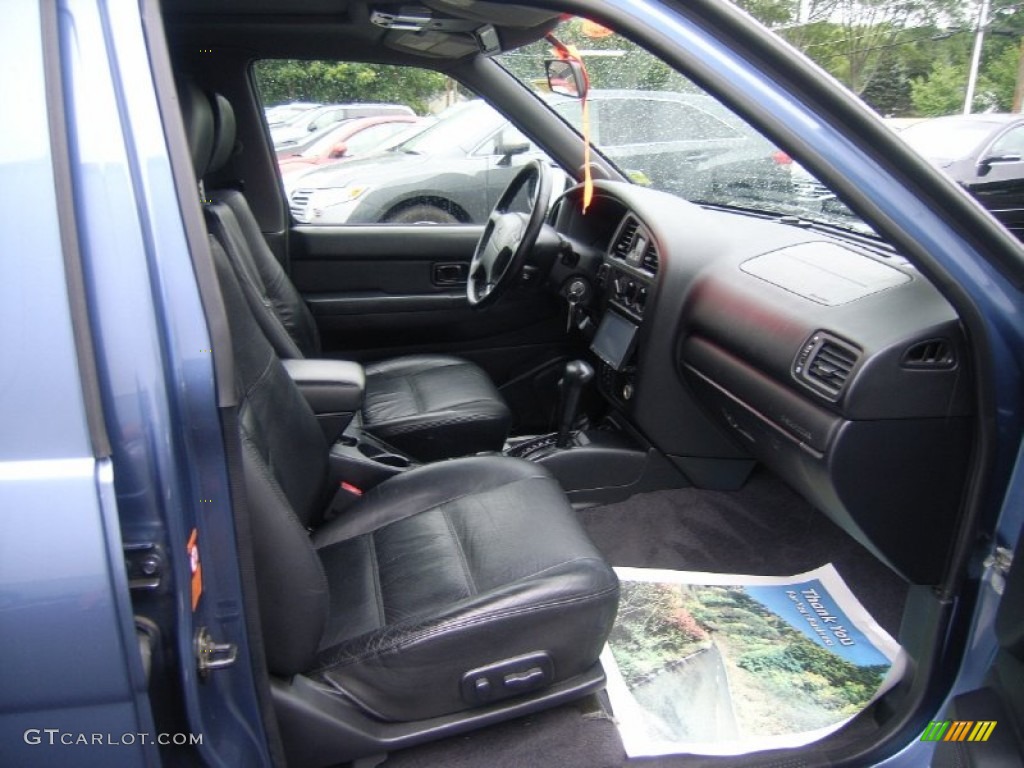 2001 Pathfinder SE 4x4 - Bayshore Blue Metallic / Charcoal photo #14