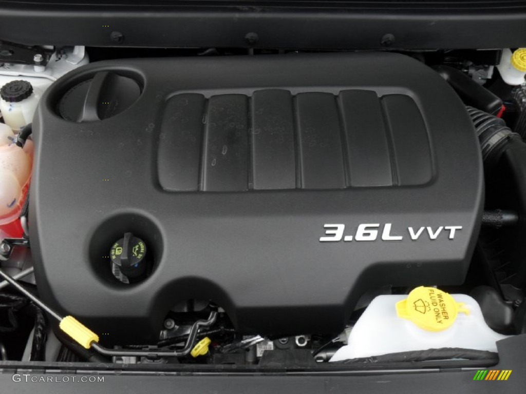 2011 Dodge Journey Crew 3.6 Liter DOHC 24-Valve VVT Pentastar V6 Engine Photo #52146097