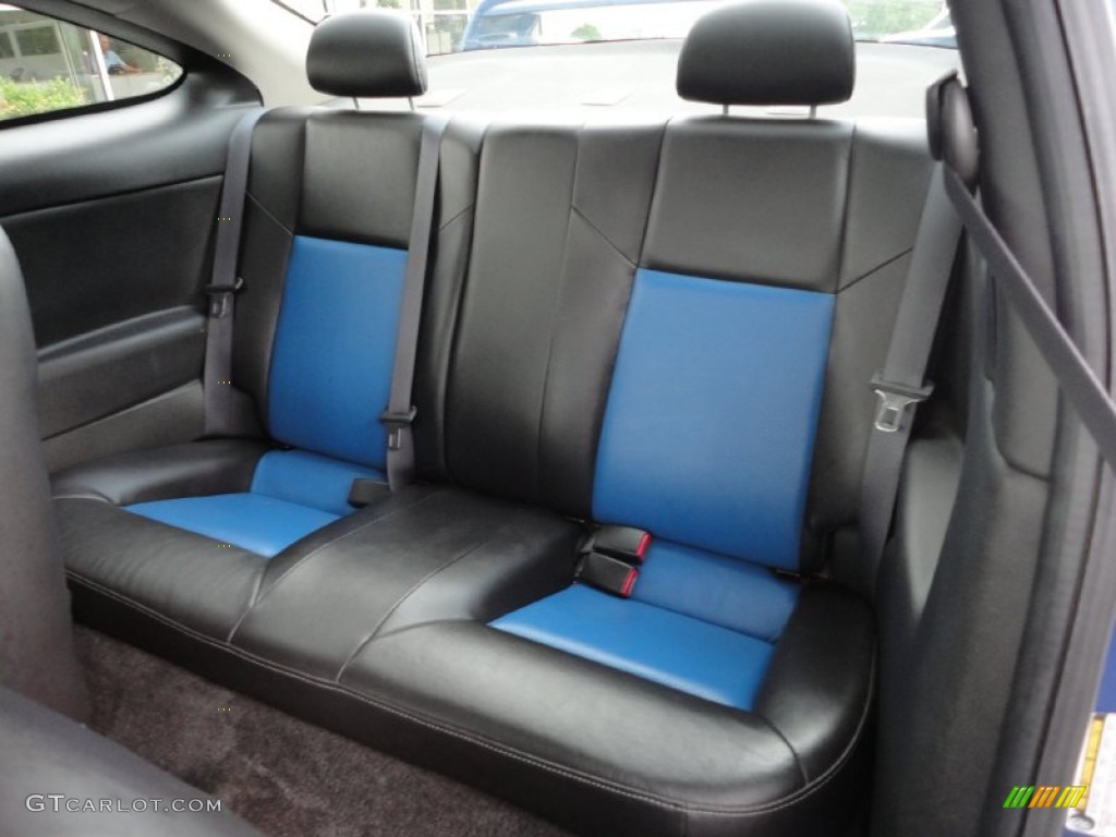 Ebony/Blue Interior 2005 Chevrolet Cobalt SS Supercharged Coupe Photo #52146266