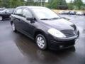 2009 Super Black Nissan Versa 1.6 Sedan  photo #1