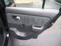 Charcoal 2009 Nissan Versa 1.6 Sedan Door Panel