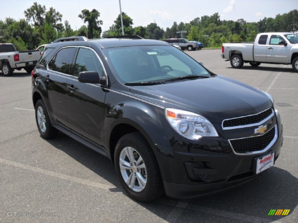 2011 Equinox LT - Black Granite Metallic / Jet Black photo #5