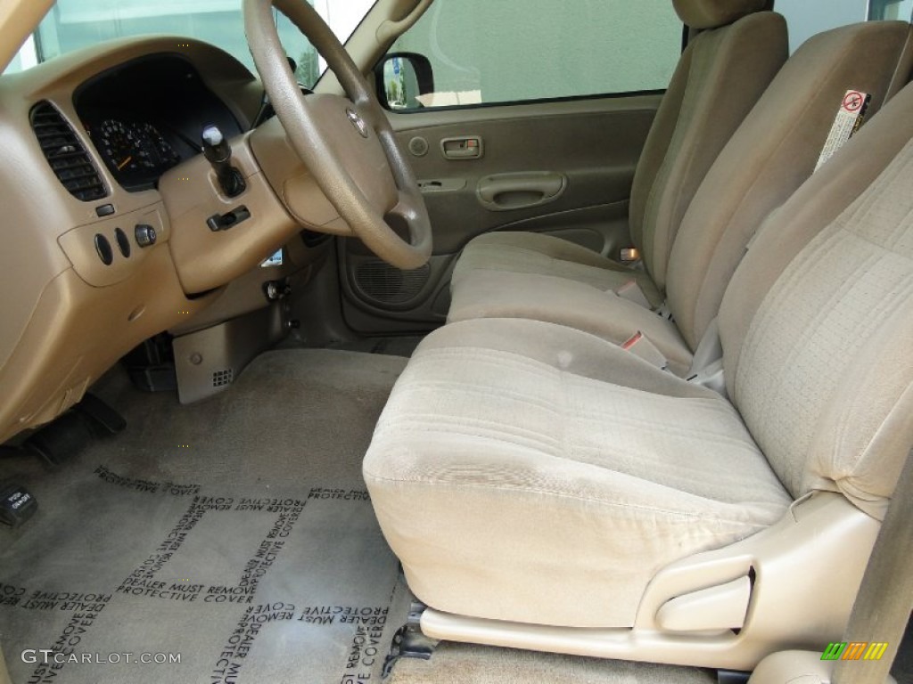 Oak Interior 2003 Toyota Tundra SR5 Access Cab Photo #52148737