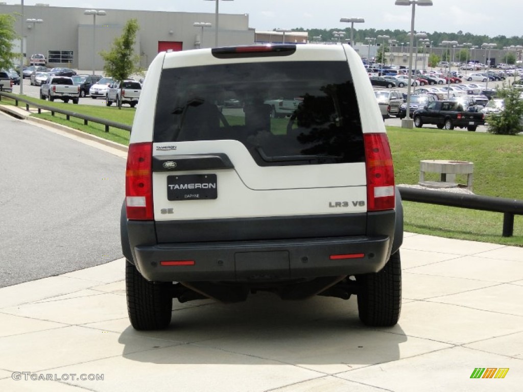 2005 LR3 V8 SE - Chawton White / Alpaca Beige photo #6