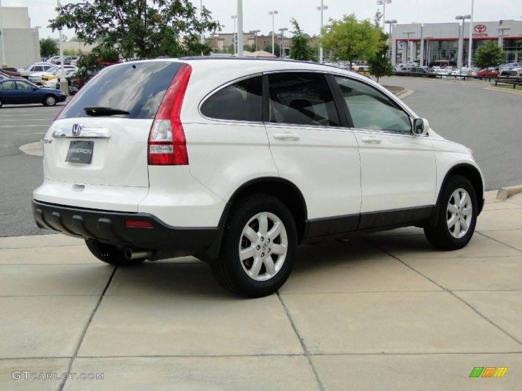 2008 CR-V EX-L - Taffeta White / Gray photo #5